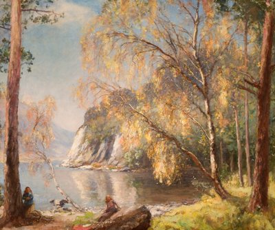 السووتر ، الفضة والذهب ، 1917 بواسطة ديفيد موراي